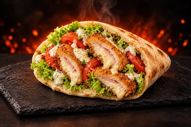 Sandwich Cordon Bleu