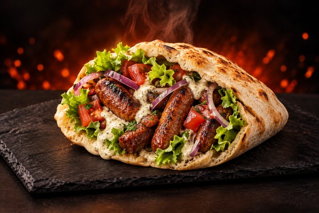 Sandwich Merguez
